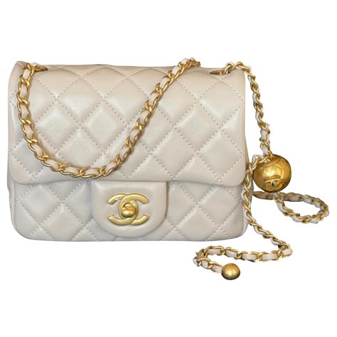 chanel pearl crush mini flap|Chanel mini flap bag size.